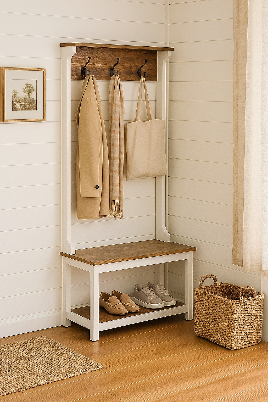 8 Coat Tree Ideas for Small Entryways You’ll  Love