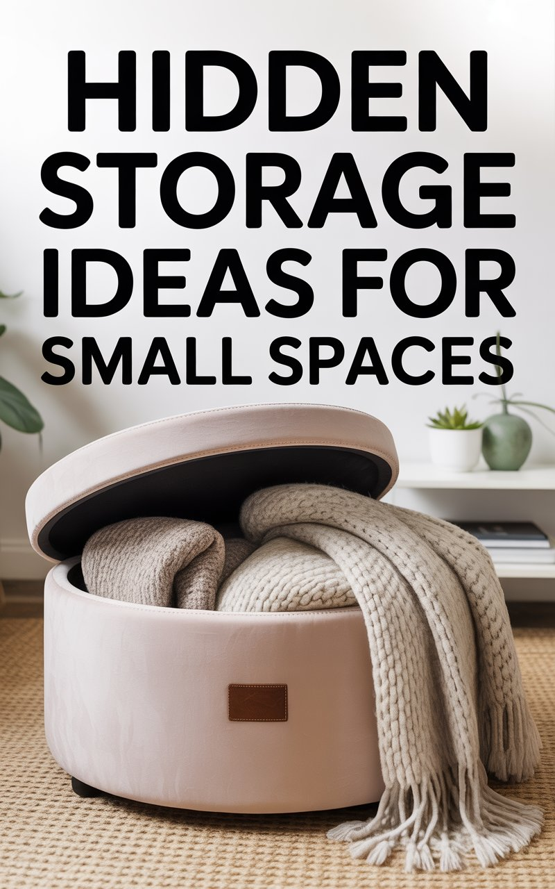 Hidden Storage Ideas for Small Spaces You’ll Love