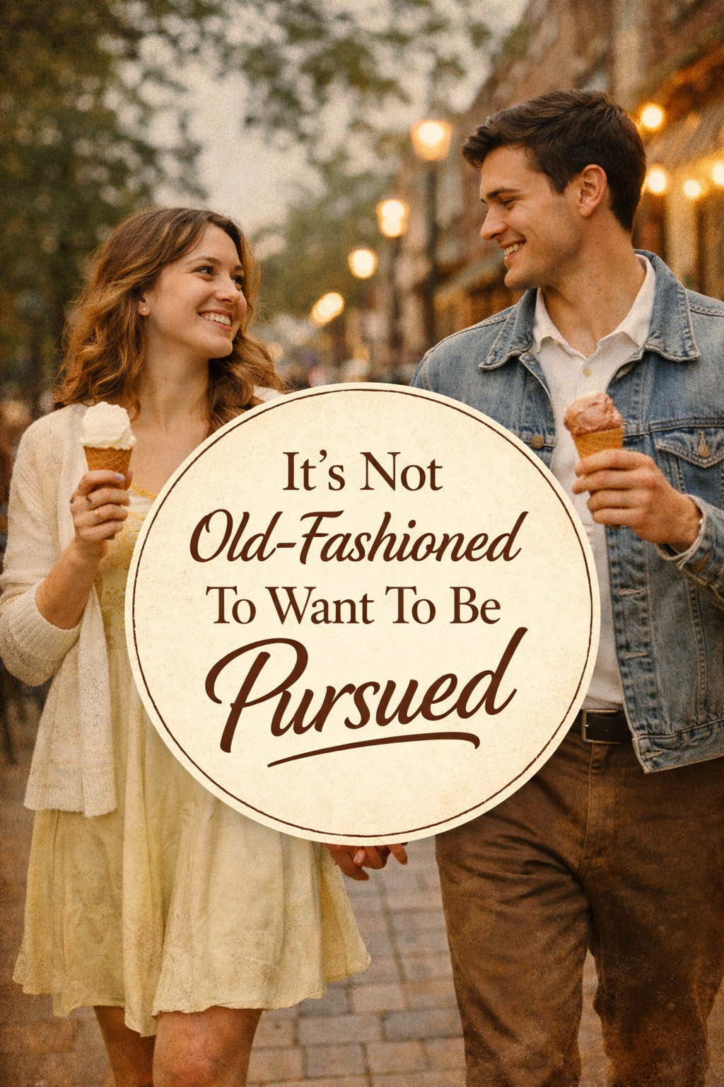 It’s Not Old-Fashioned To Want To Be Pursued
