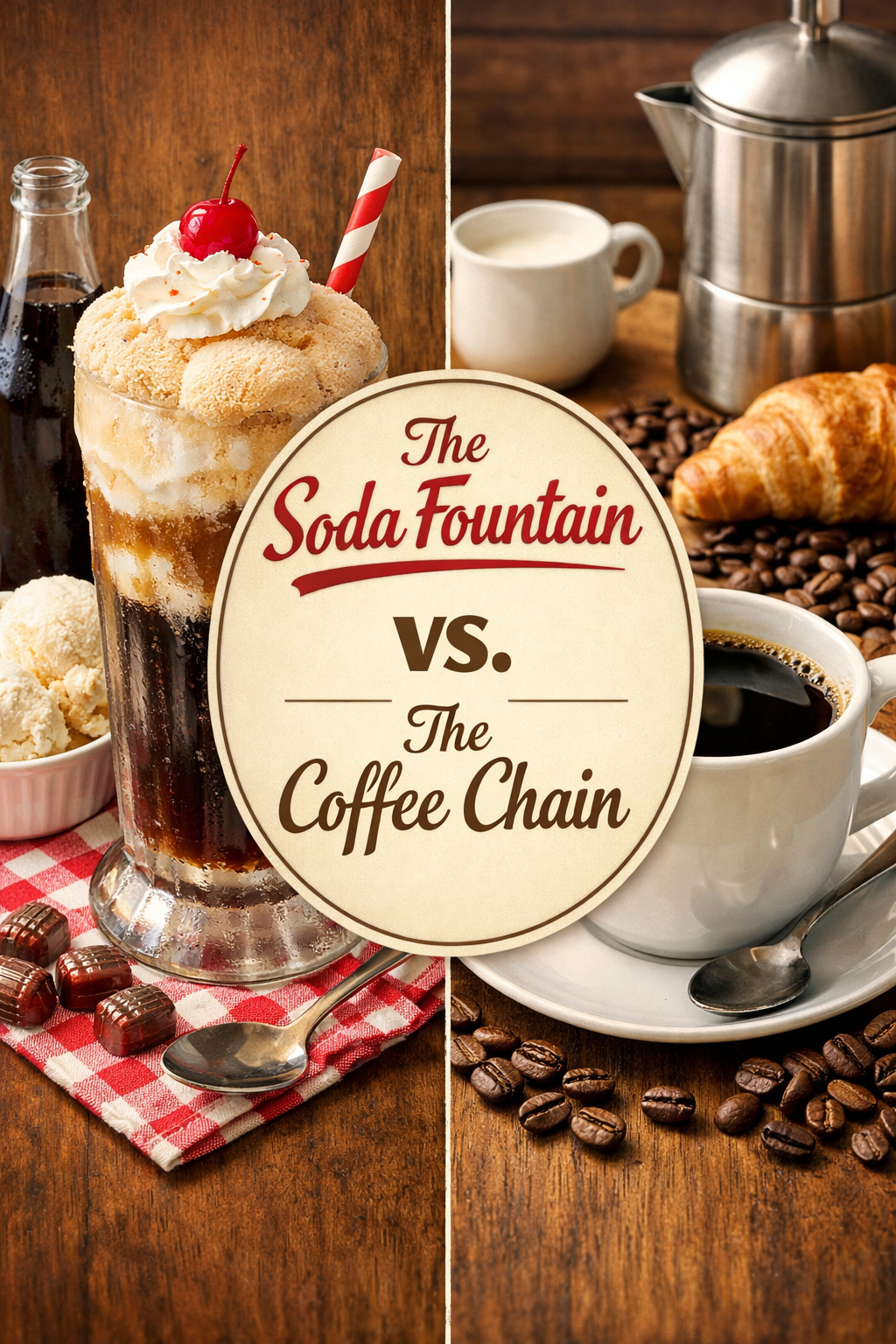 Soda Fountains vs. Coffee Chains:  The Value Of Slowing Down